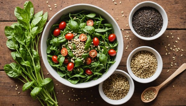 Les meilleures graines pour des salades riches en nutriments